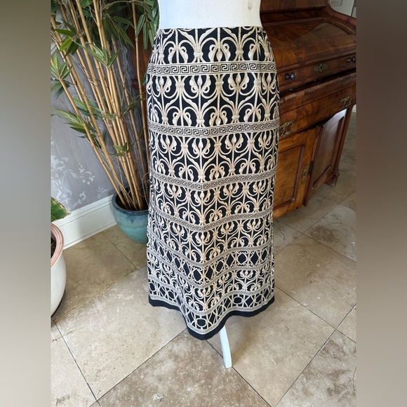 Talbots ladies 100% silk skirt excellent condition size 16 fully lined - Picture 6 of 9